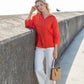 Guadalupe Linen Look Blouse