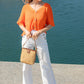 Cropped Knit Cardigan