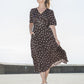 Pretty Polka Dot Midi Dress