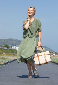 2 in 1 Summer Midi Dress