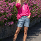 Brielle Aztec Trim Blouse