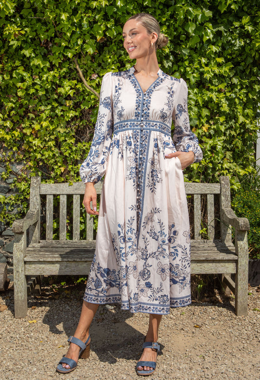 Floral Print Midi Dress