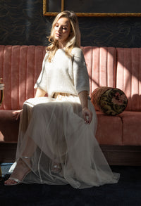 Sequin Knit Pullover