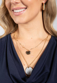 Diamante Hoop Earrings