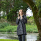 Soft Boucle Hooded Coat