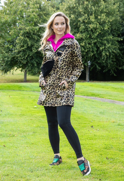 ONLMARIE Leopard Raincoat