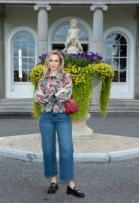 Lanah Cropped Wide Leg Jeans