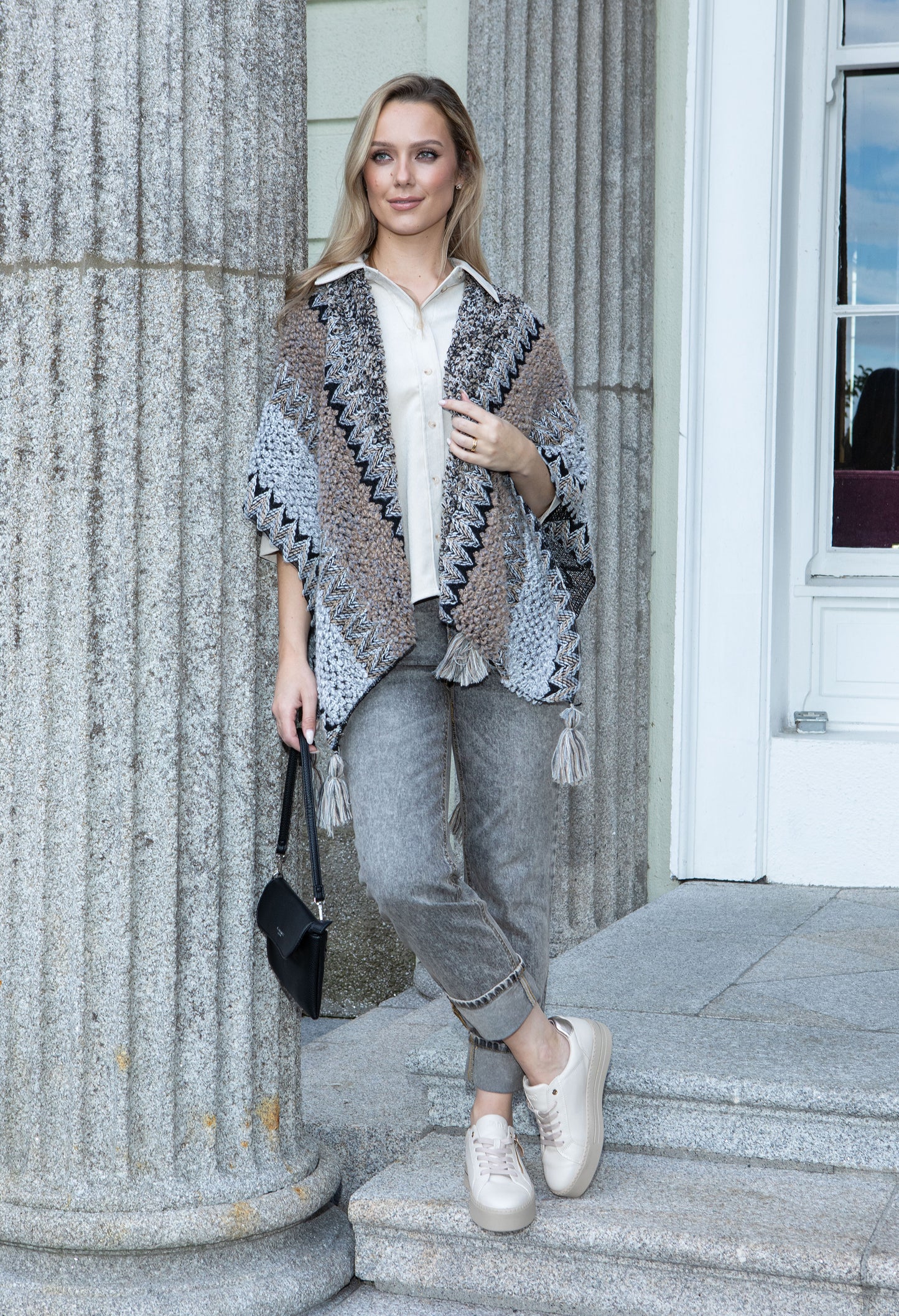 "Ab"solution High Rise Round Up Boyfriend Jeans