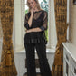 Wide Leg Trousers