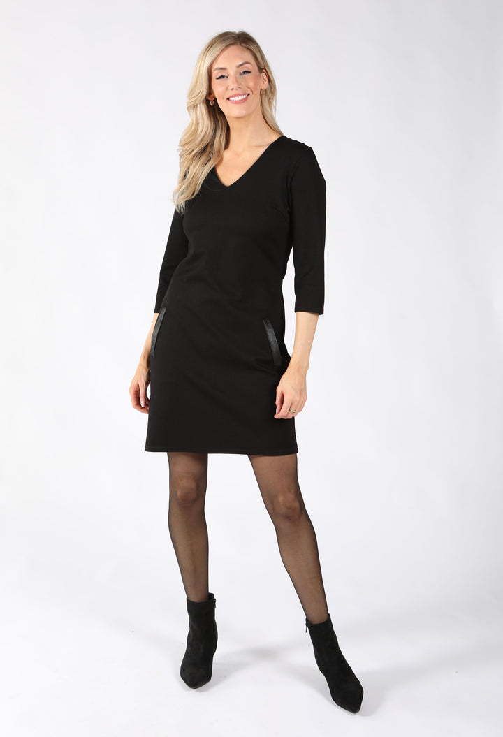 Julie V-Neck Short Dress
