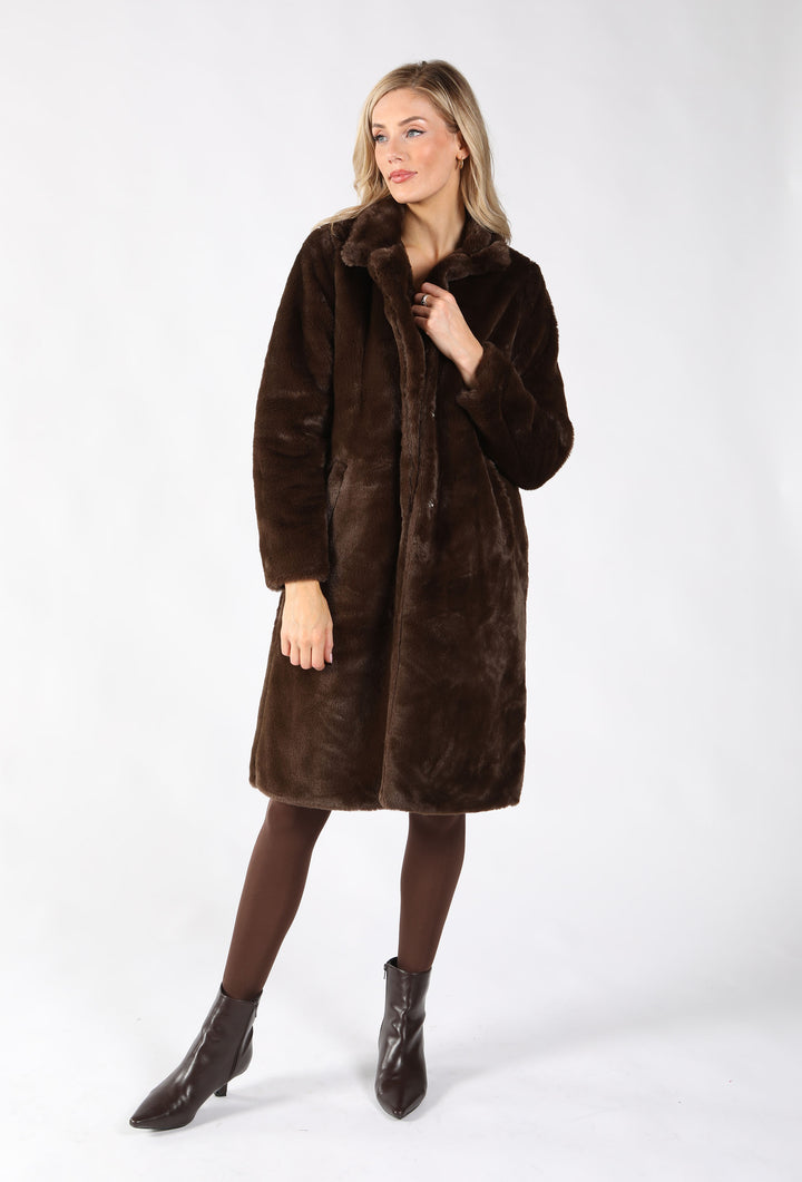 Faux Fur Coat