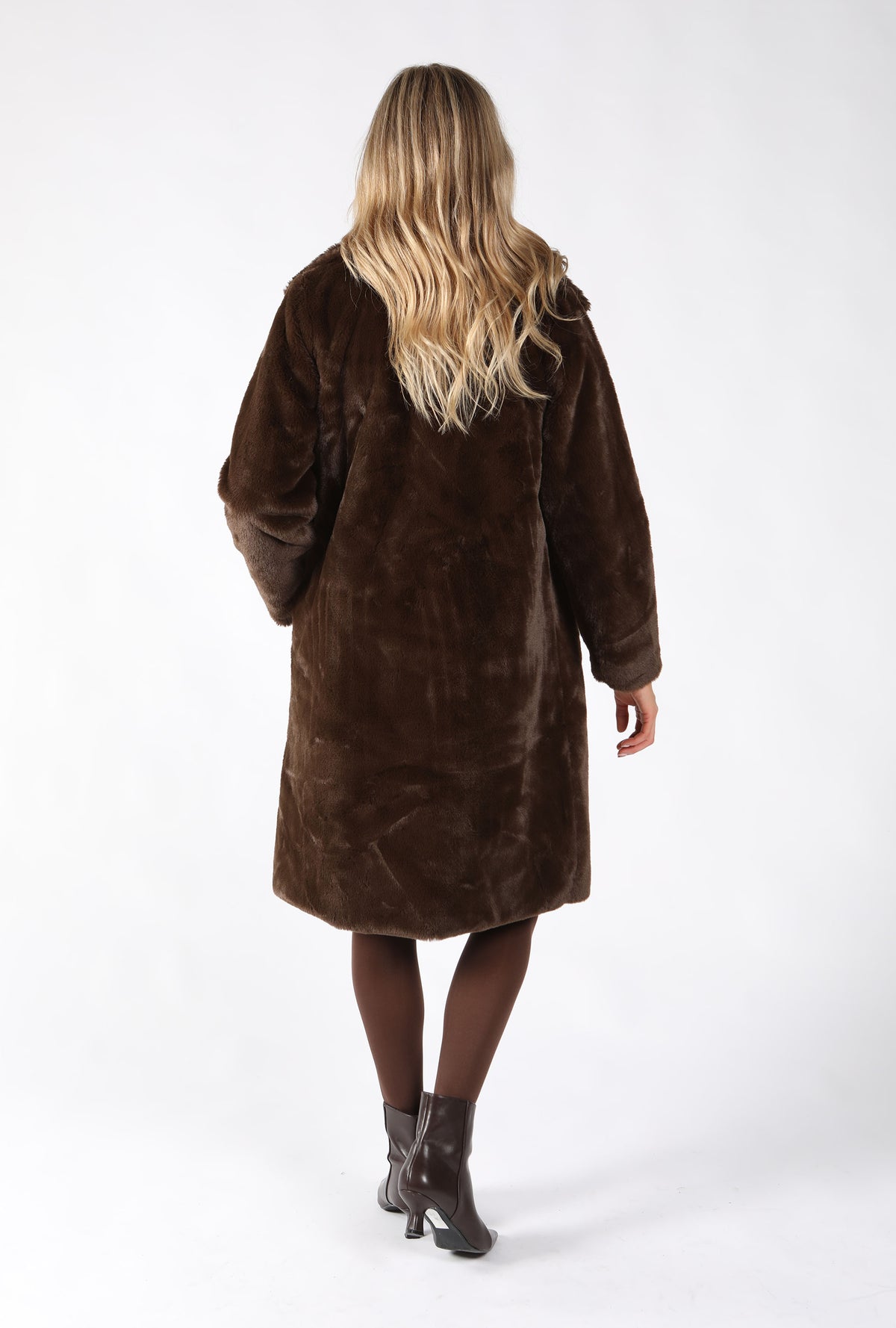 Faux Fur Coat, view 6 – Pamela Scott