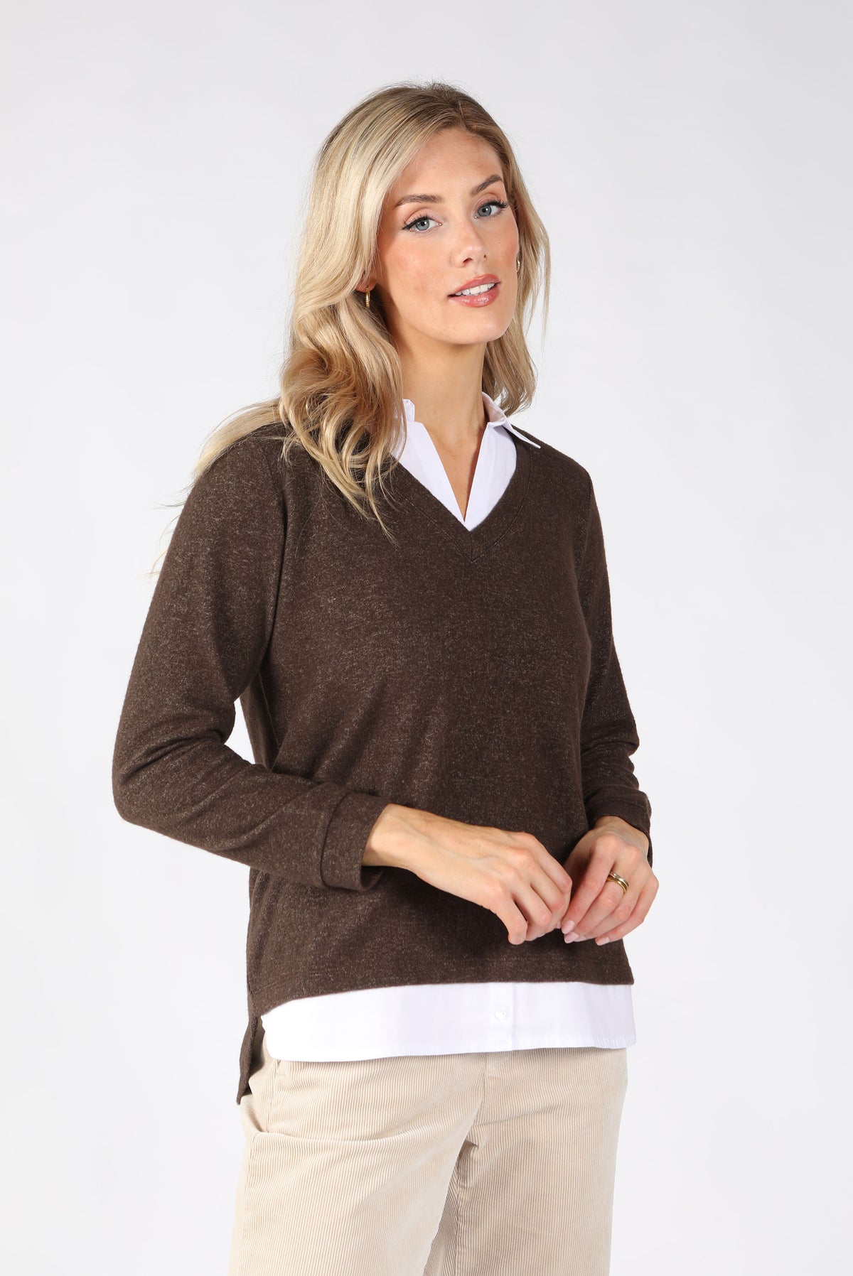 Leyla 2 in 1 Soft Touch Knit