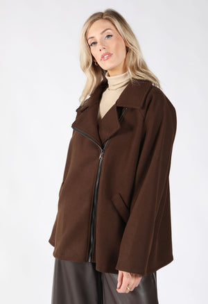 Asymmetrical Zip Jacket