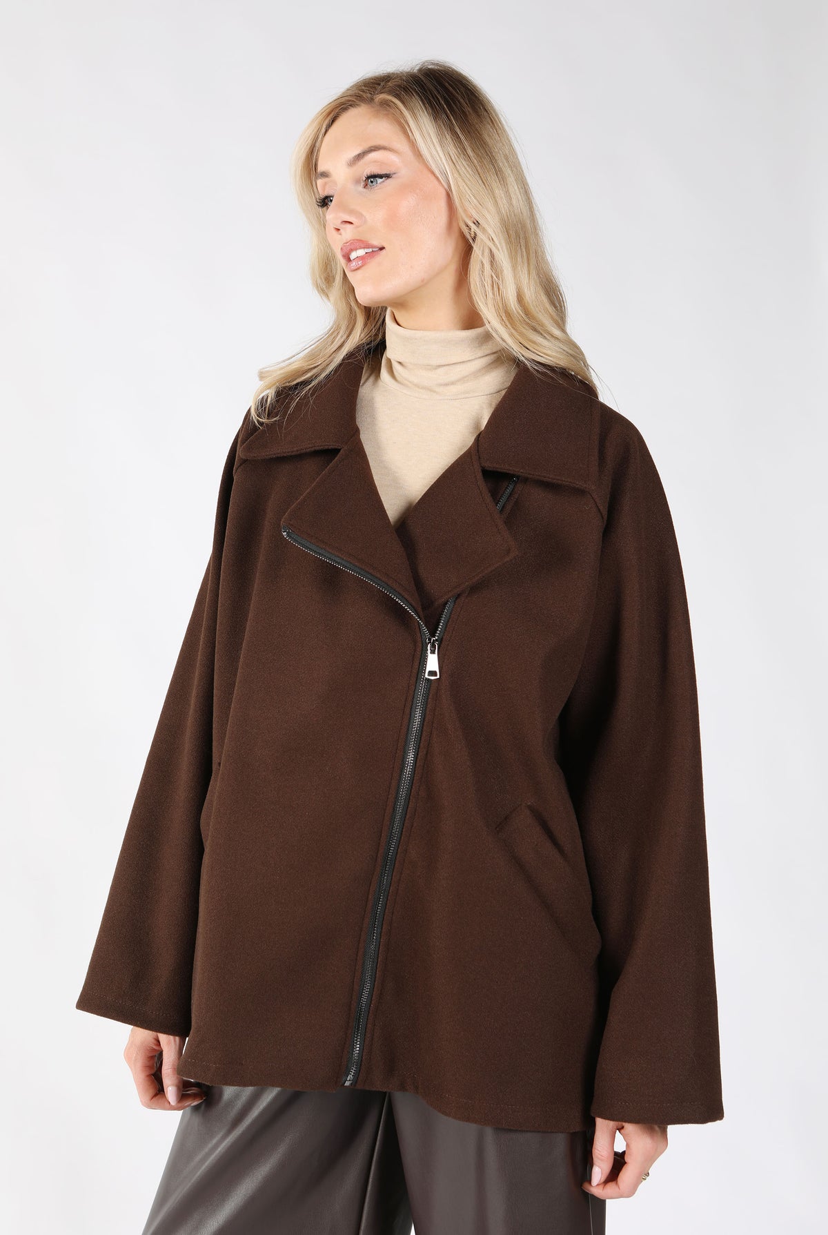 Asymmetrical Zip Jacket