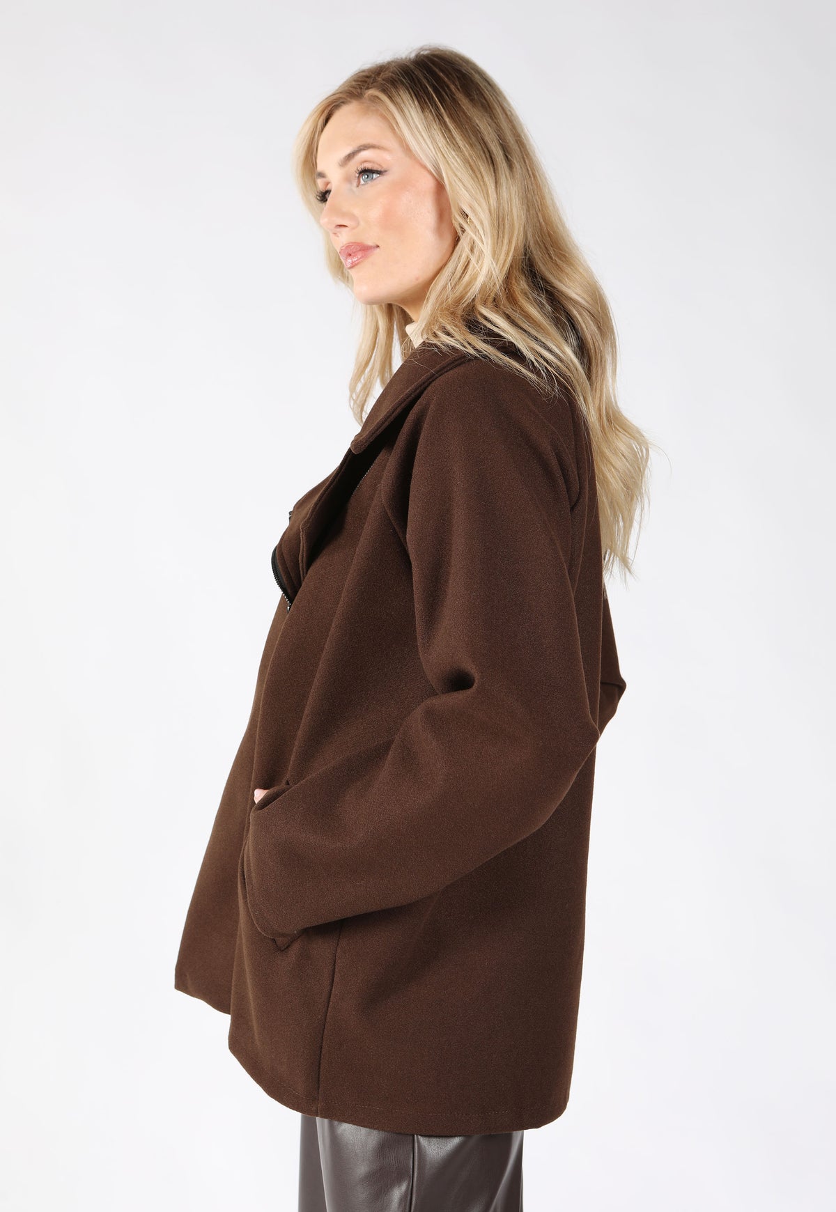 Asymmetrical Zip Jacket