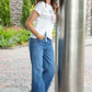 Anna Straight Wide Leg Jeans