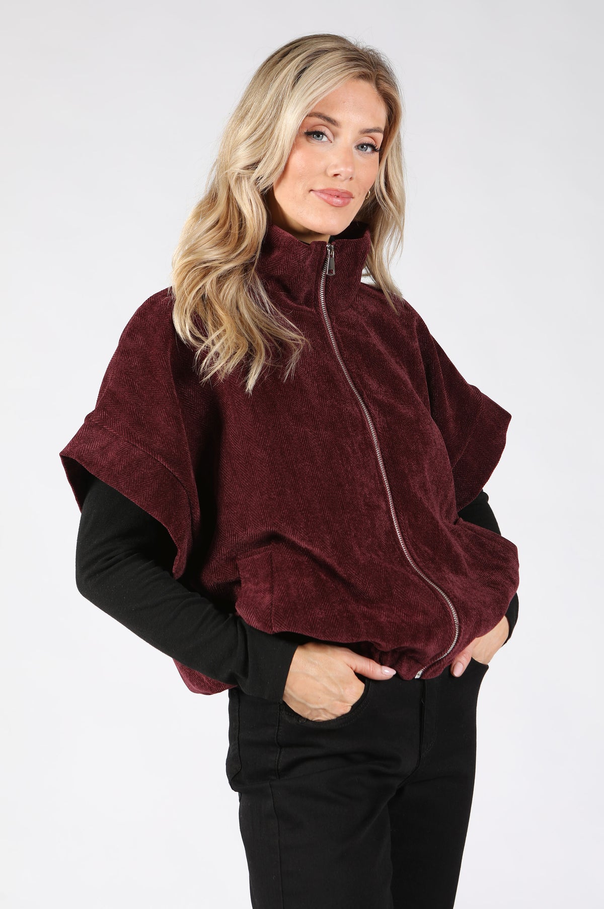 Soft Touch Zip-Up Jacket