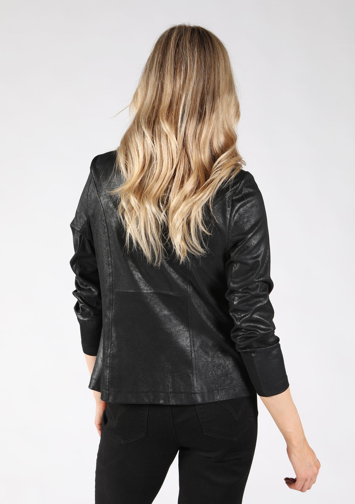 Vintage Leather Look Jacket