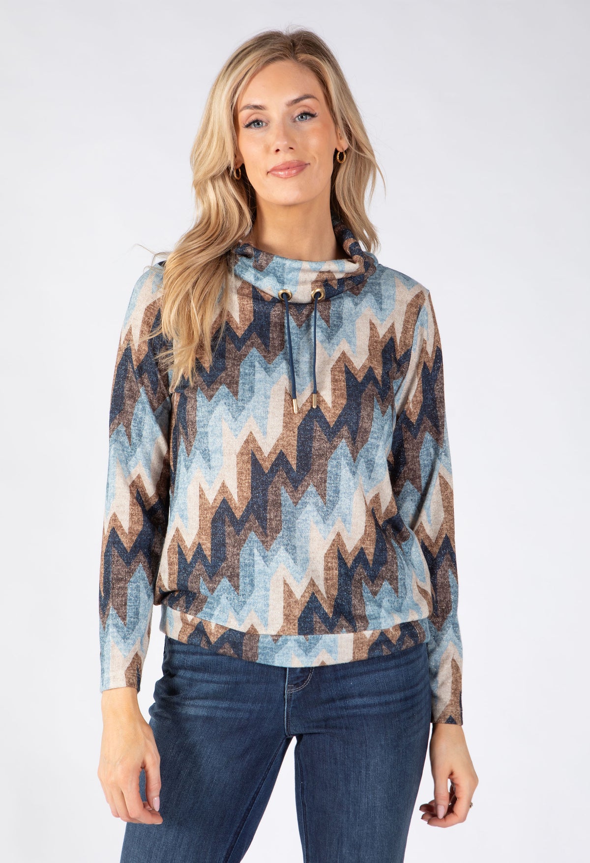 Miso Chevron Knit Top