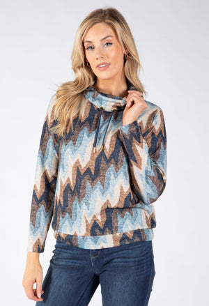 Miso Chevron Knit Top