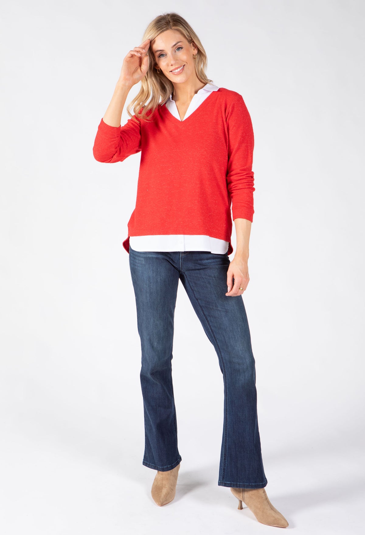 Leyla 2 in 1 Soft Touch Knit