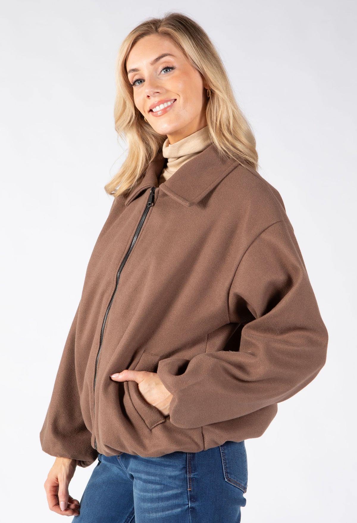 Soft Bomber Jacket