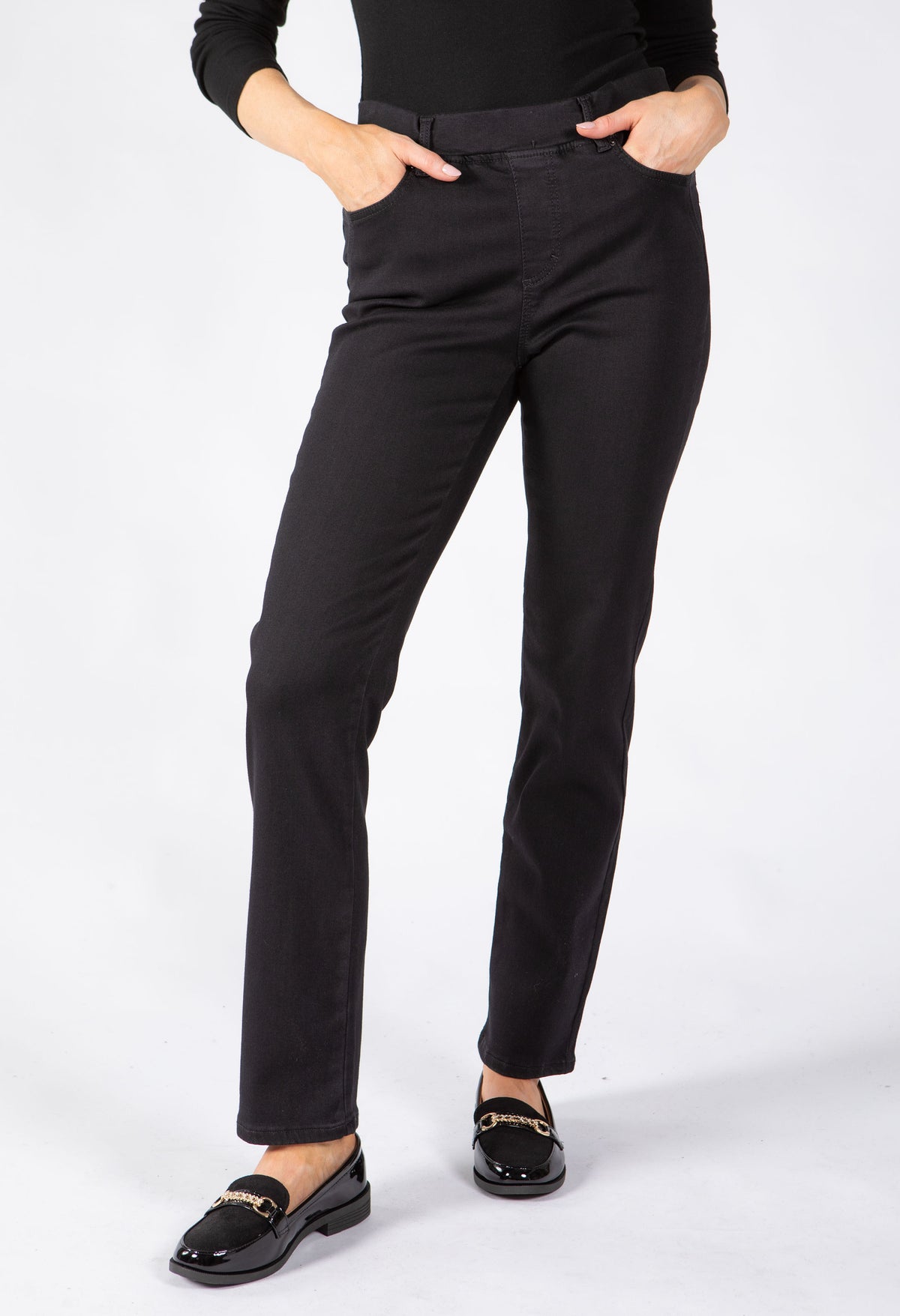 Angelika Thermo Pull On Jeans