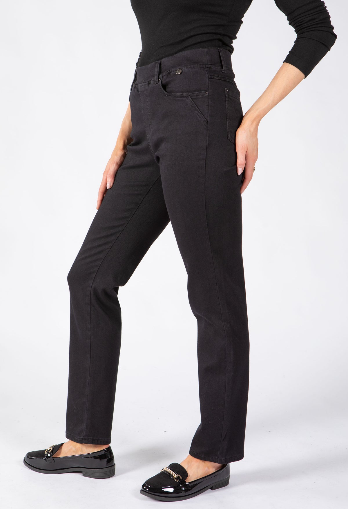 Angelika Thermo Pull On Jeans