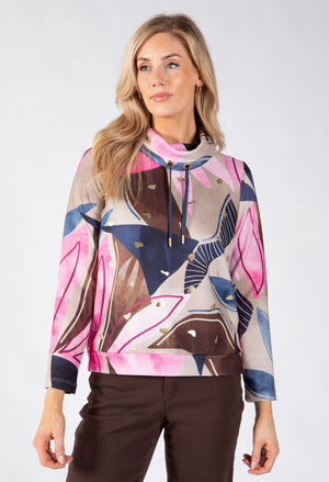 Otono Abstract Knit Top