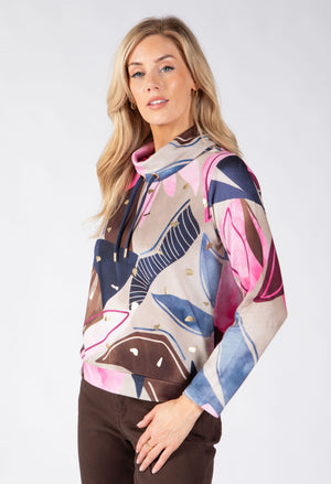Otono Abstract Knit Top