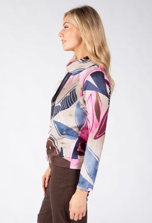 Otono Abstract Knit Top