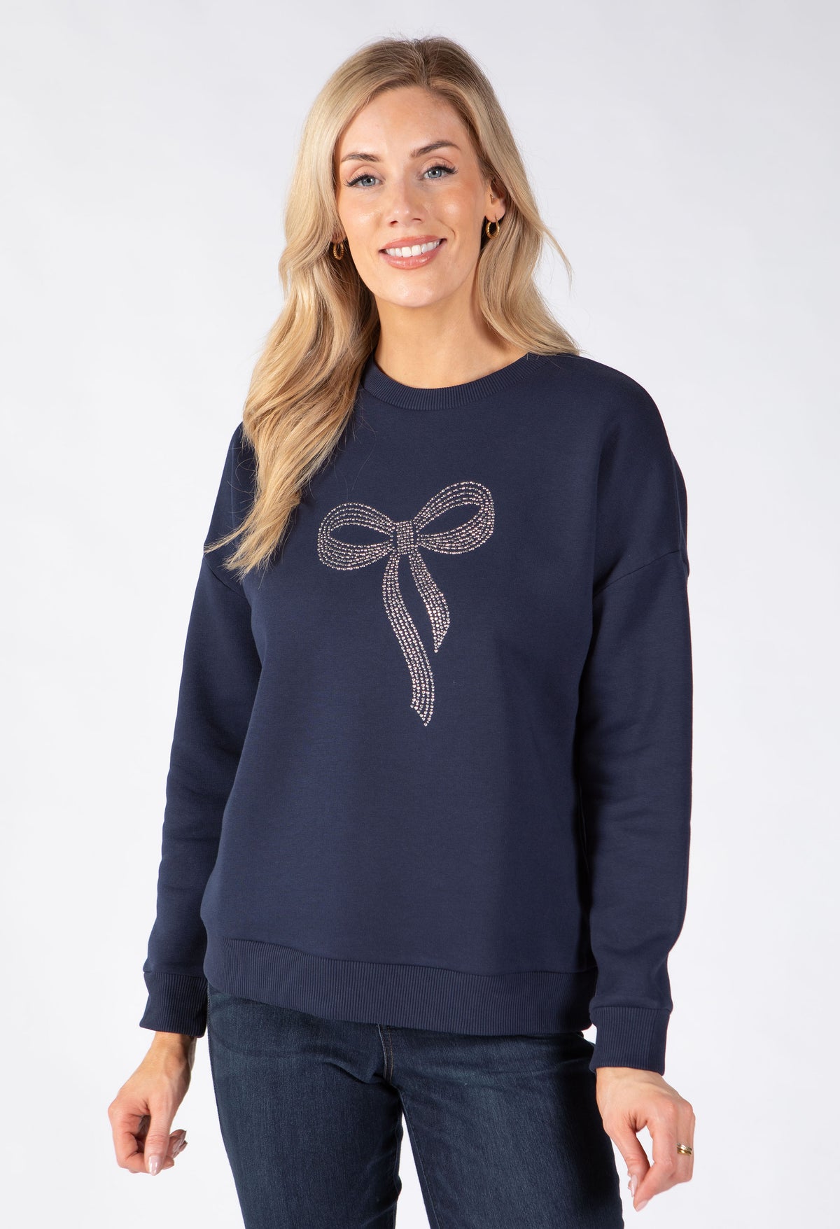 Lasso Diamante Bow Jumper