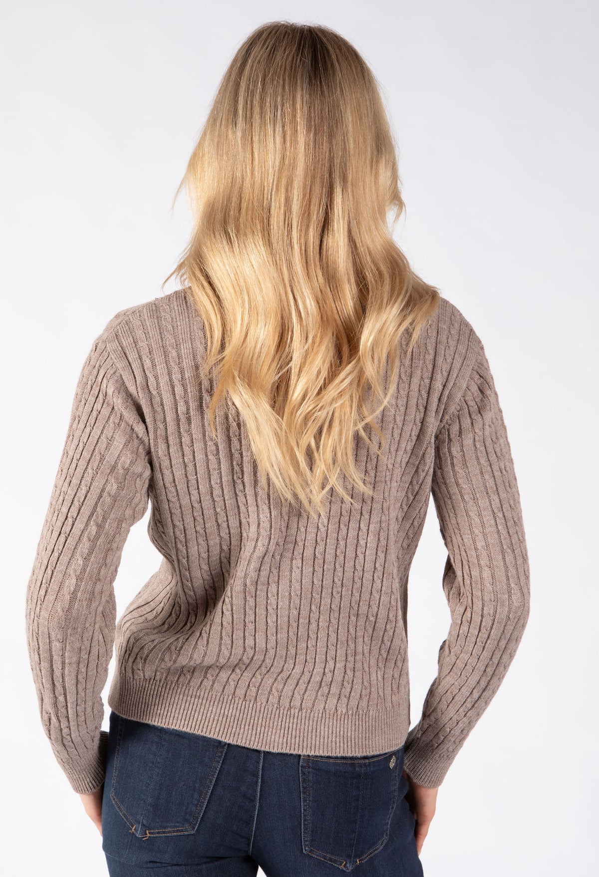 Goldy Cable Knit Cardigan