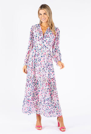 Elle Dress in Leo Print