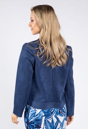 Suedette Biker Jacket
