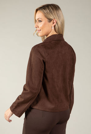 Rivoli Faux Suede Jacket