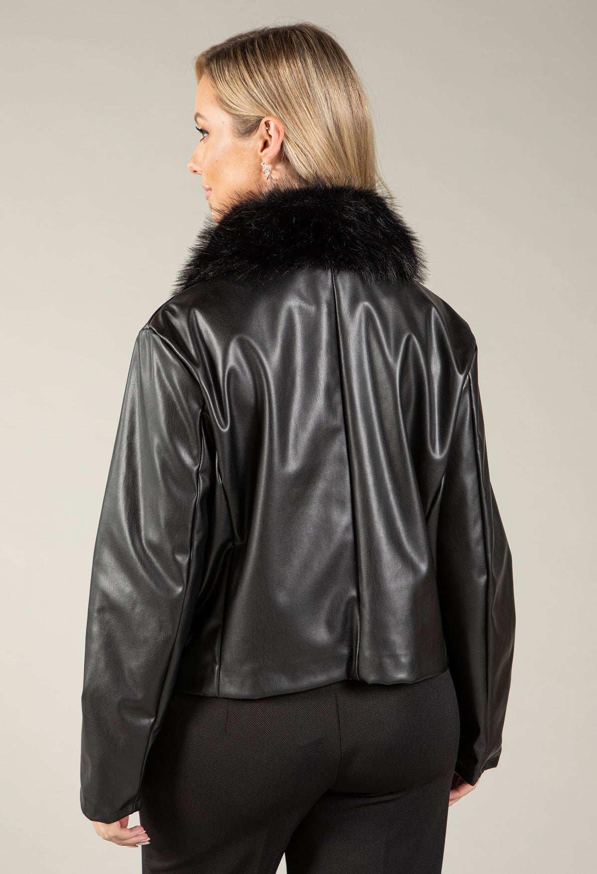 Margot Faux Leather Jacket