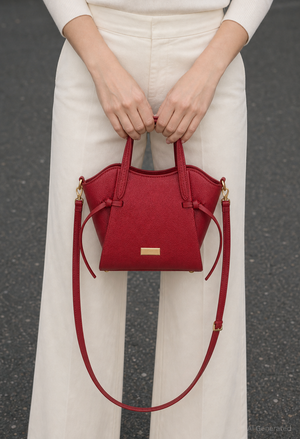 Peony Winged Crossbody Bag
