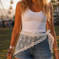 Floral Lace Scarf
