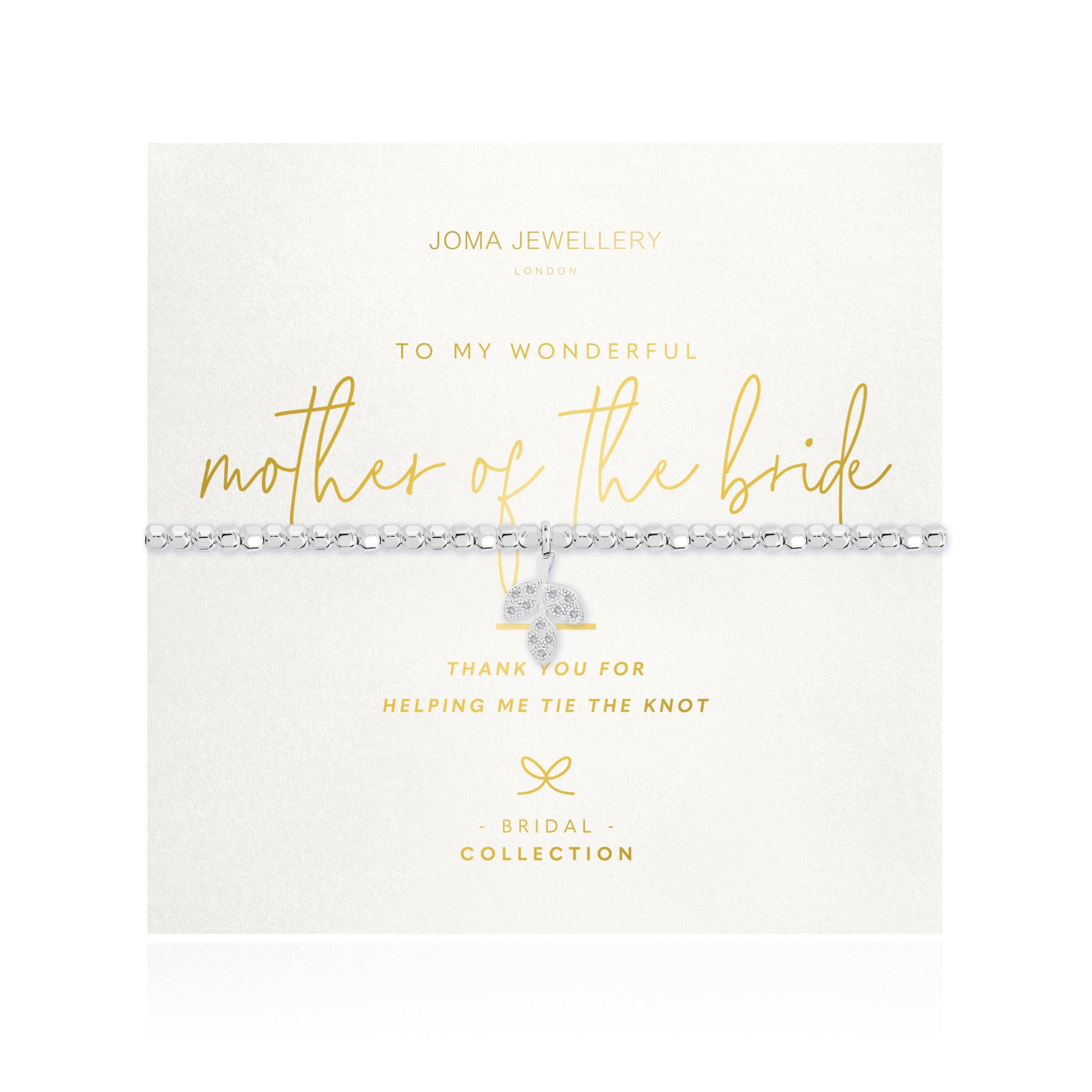 Joma A LITTLE MOTHER OF THE BRIDE BRACELET Pamela Scott