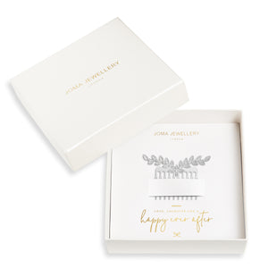 HAPPY EVER AFTER HAIR ACCESSORIES | CRYSTAL LEAF HAIR COMB