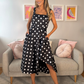 Polka Dot Midi Dress