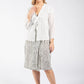 Shell Print Wrap Dress