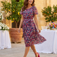 Stella Floral Lace Midi Dress