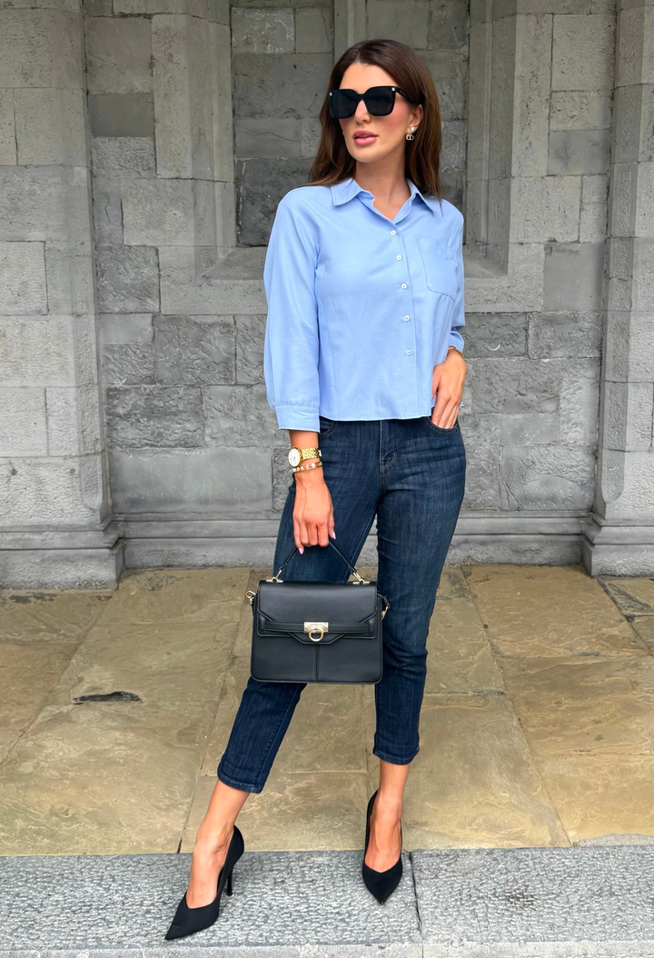 Sally Oxford Boxy Shirt