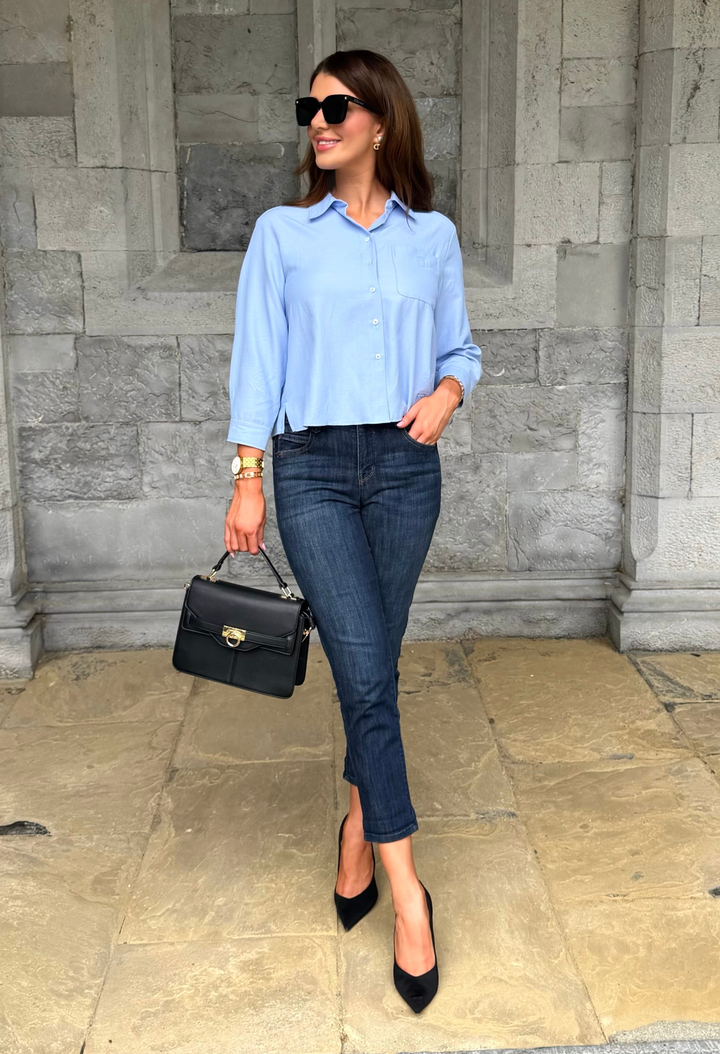 Sally Oxford Boxy Shirt