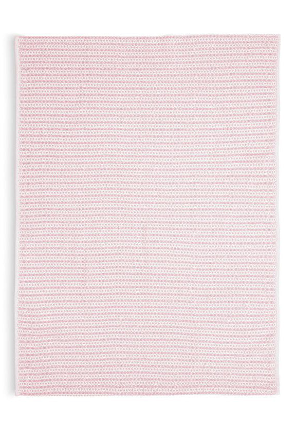 COTTON KNITTED BABY BLANKET | PINK