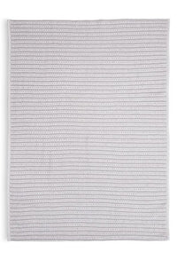 COTTON KNITTED BABY BLANKET |GREY