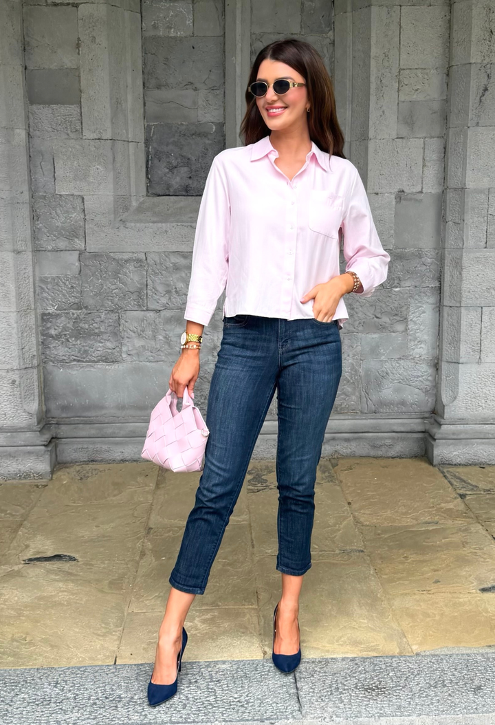 Sally Oxford Boxy Shirt